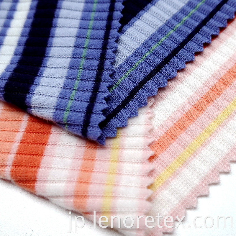Stripe Rib Fabric